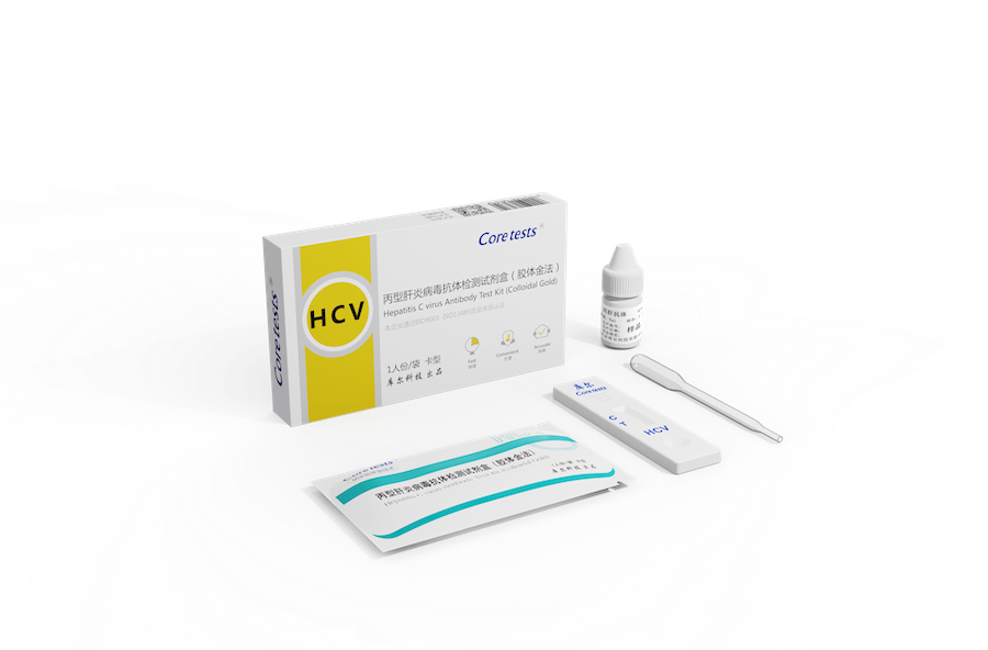 丙型肝炎病毒抗体检测试剂盒（胶体金法）